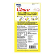 Pack 6 unidades Churu Pollo y Queso: Snack cremoso para gatos con pollo y queso, alta humedad para salud. Sin cereales, perfecto para mezclar con medicinas. 