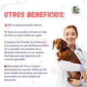 Contrata el mejor plan anual de salud para perros adultos en Santiago 🐶. Consultas veterinarias, vacunas y desparasitación incluidas. Cuida a tu mascota con B-Pets.