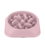 Plato de Alimentación Lenta, promueve una comida saludable y previene problemas digestivos en tu mascota. Diseño antideslizante, duradero y fácil de limpiar.