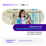 Coberturas del seguro para mascotas - Seguro Integral MACH 2025 bpets.cl
