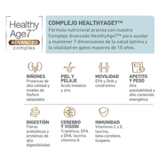 Complejo HealthyAge7 Advanced de Royal Canin Ageing 15+ y los nutrientes de sus siete dimensiones de salud
