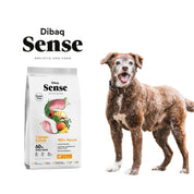 Dibaq Sense Pollo y Pato para Perro Adulto 12kg: Alimento hipoalergénico, protege articulaciones, piel y pelaje con ingredientes naturales.