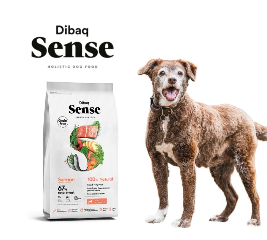 Dibaq Sense Salmón para Perro Adulto: Alimento hipoalergénico, protege articulaciones, piel y pelaje con ingredientes naturales. 