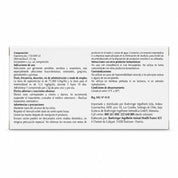 Reverso de Stomorgyl 2 con composición, indicaciones, dosis y registro SAG N° 43-B, antibiótico para perros y gatos
