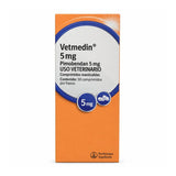 Vetmedin 5 mg Pimobendan 50 Comprimidos Masticables